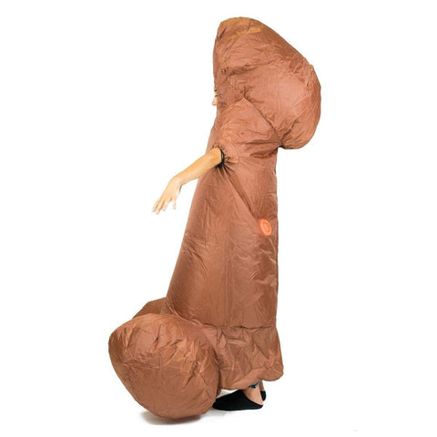 Black Inflatable Willy Costume