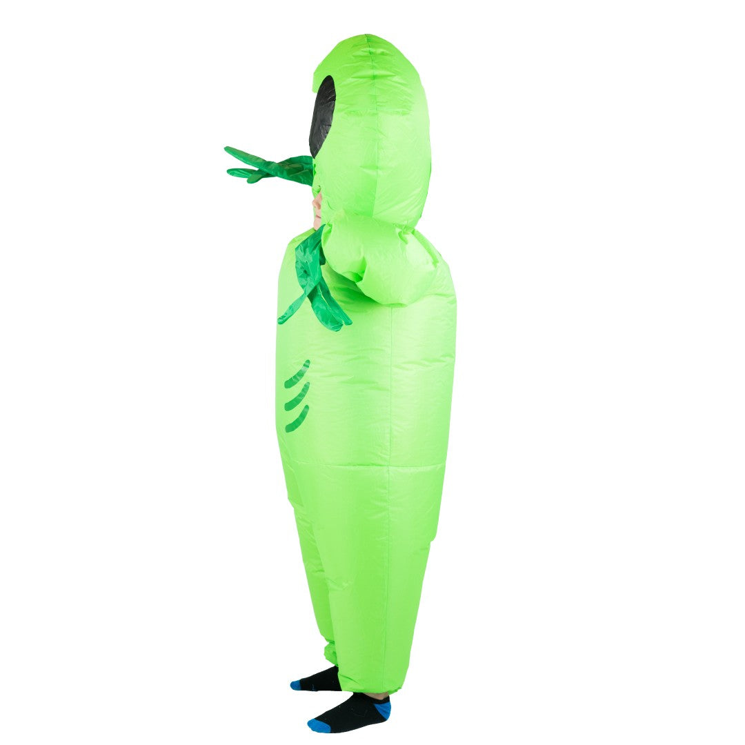 Kids Inflatable Alien Costume - Bodysocks UK