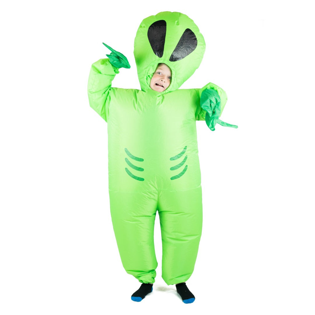 Kids Inflatable Alien Costume - Bodysocks UK