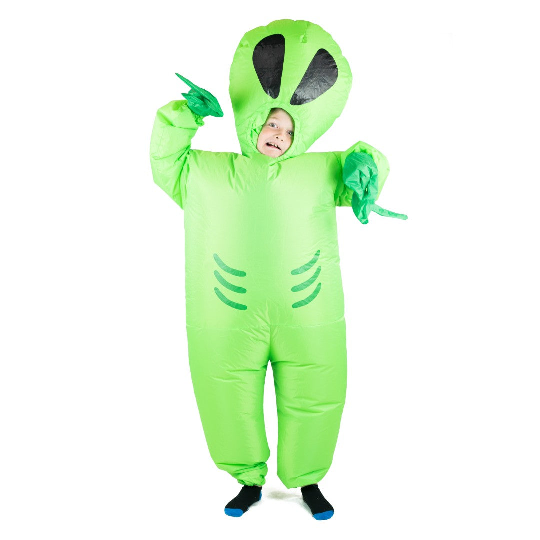 Kids Inflatable Alien Costume - Bodysocks UK