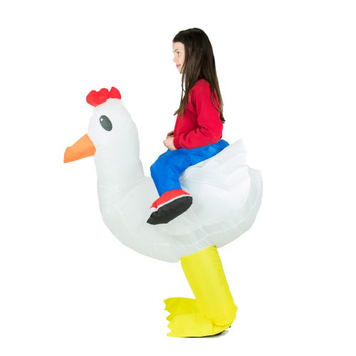 Kids Inflatable Chicken Costume - Bodysocks UK