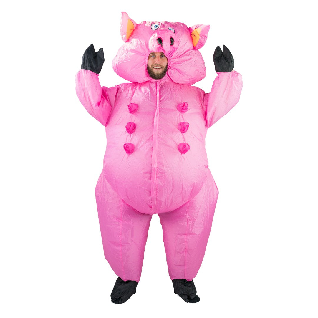 Inflatable Pig Costume - Bodysocks UK