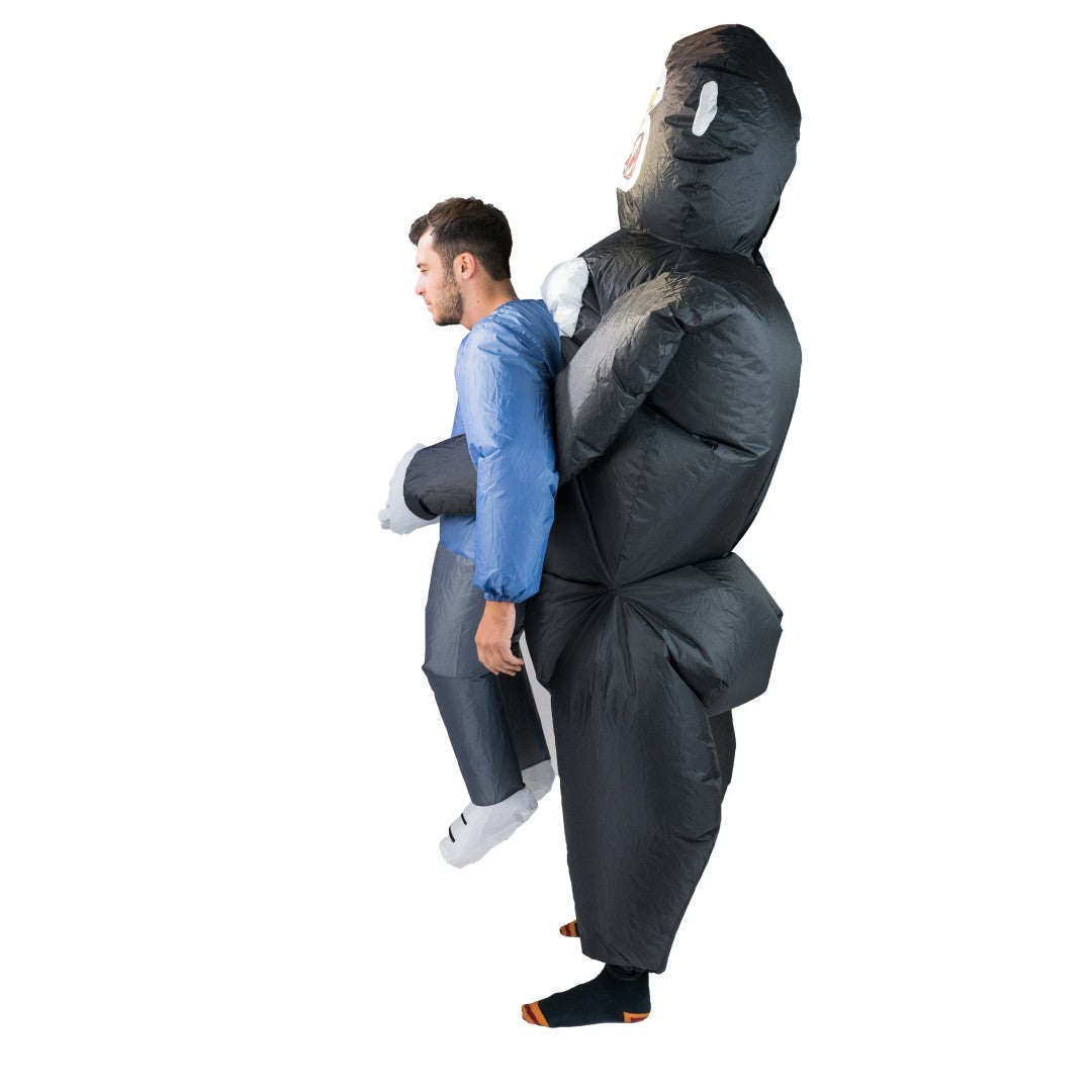 Inflatable Lift You Up Gorilla King Costume - Bodysocks UK