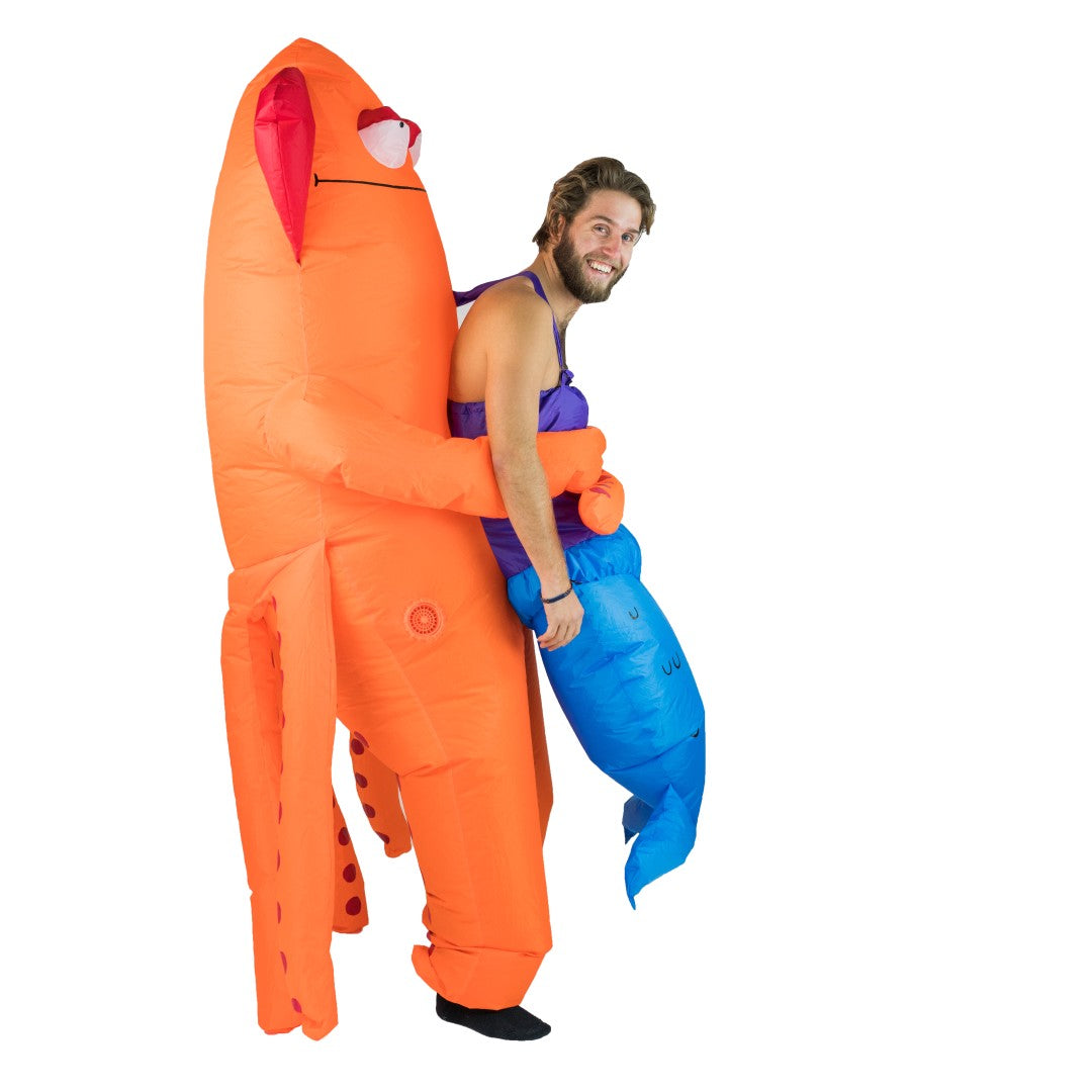 Inflatable Squid Monster Costume