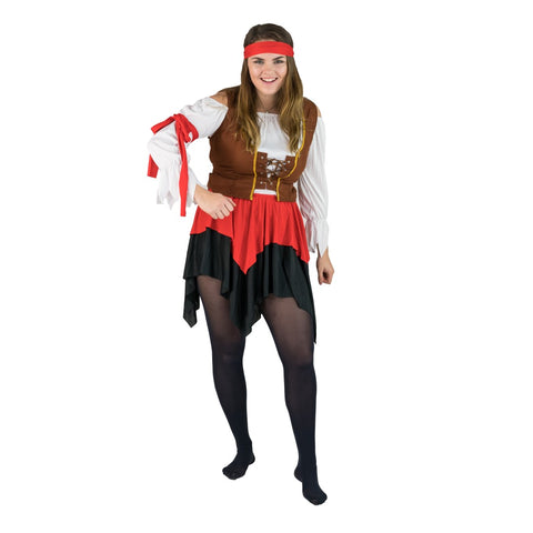 Women's Buccaneer Pirate Costume