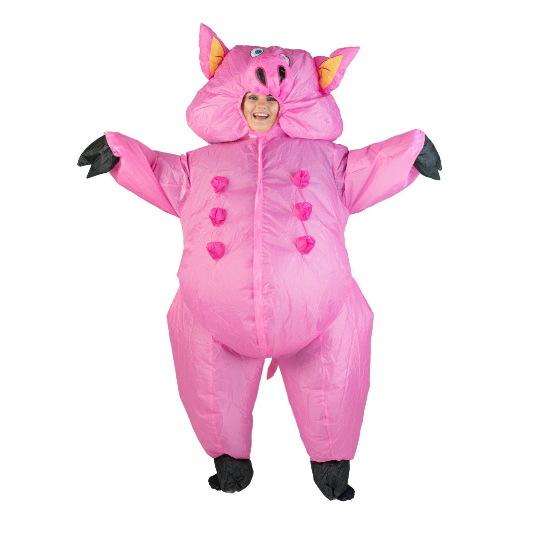 Inflatable Pig Costume - Bodysocks UK