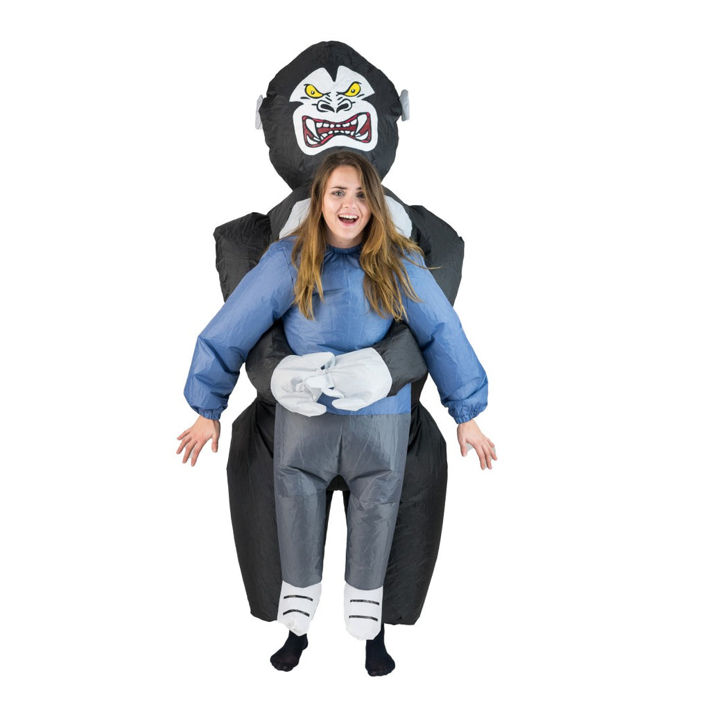 Inflatable Lift You Up Gorilla King Costume - Bodysocks UK