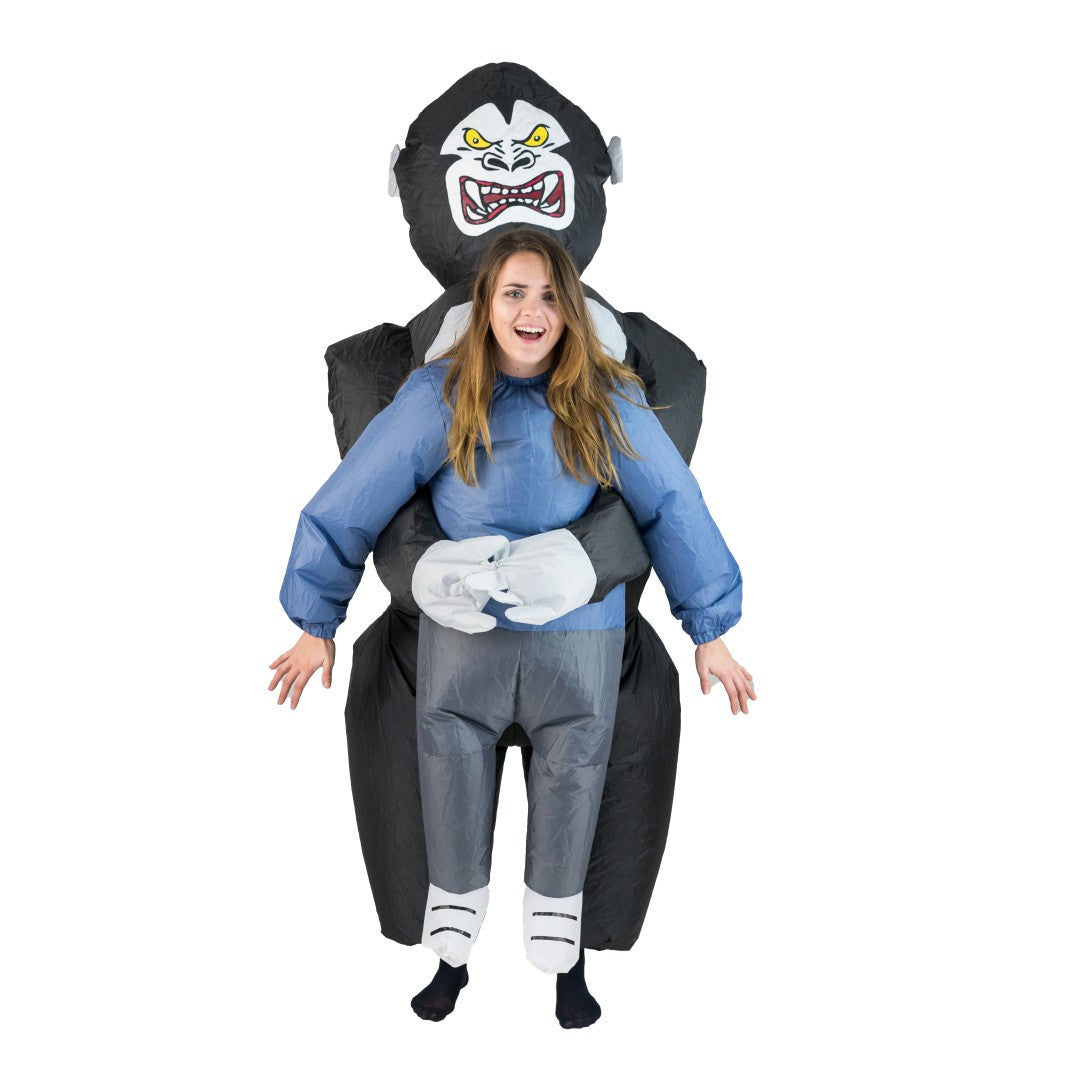 Inflatable Lift You Up Gorilla King Costume - Bodysocks UK