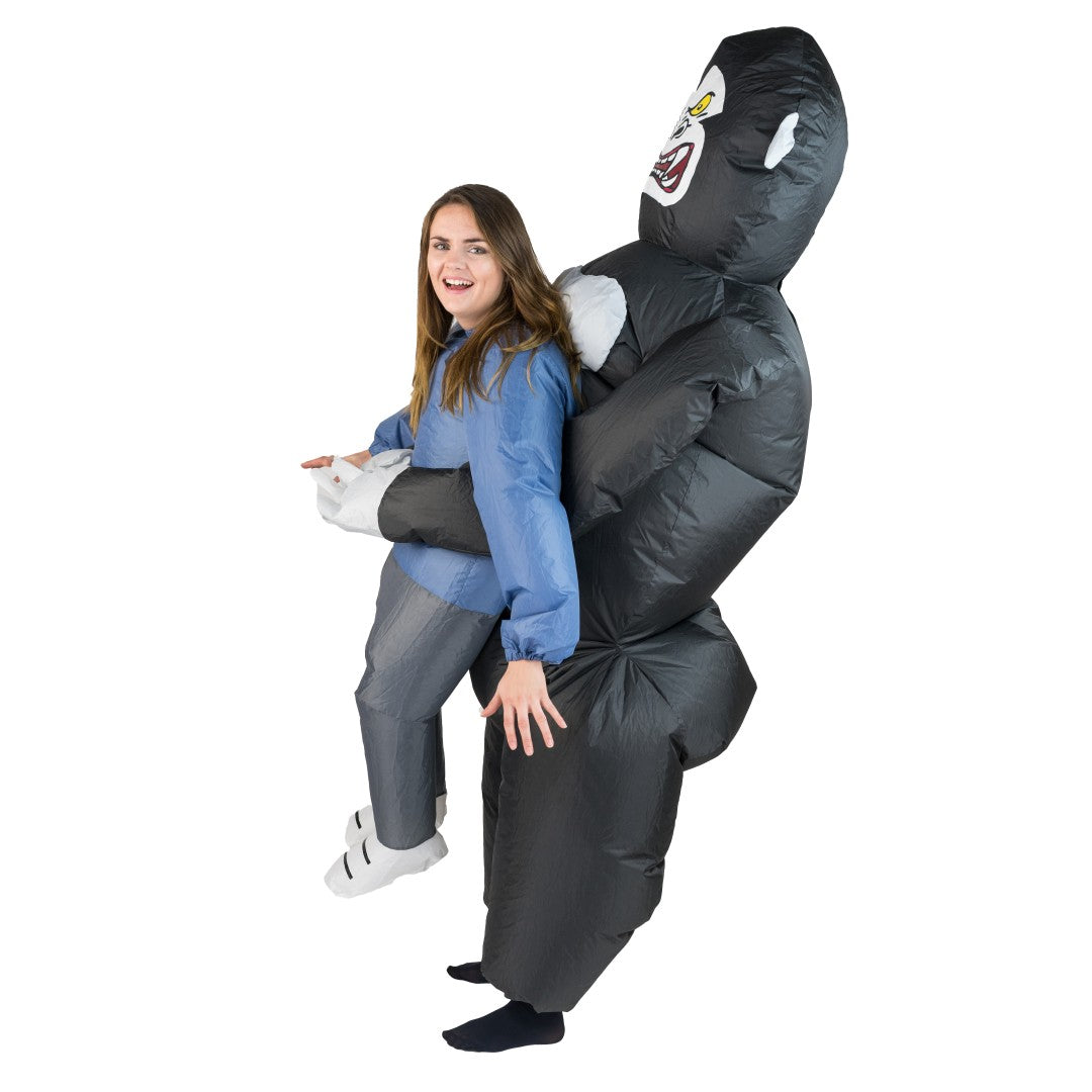 Inflatable Lift You Up Gorilla King Costume - Bodysocks UK