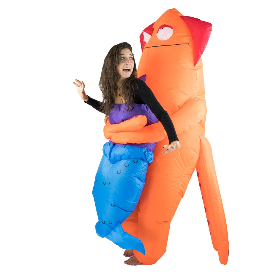 Inflatable Squid Monster Costume