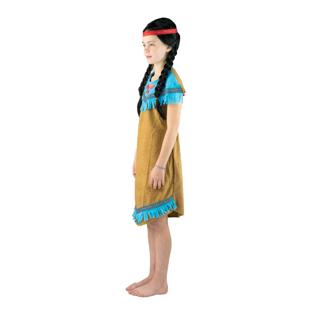 Kids Blue Native American Costume