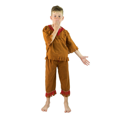 Kids Native American Fringed Costume