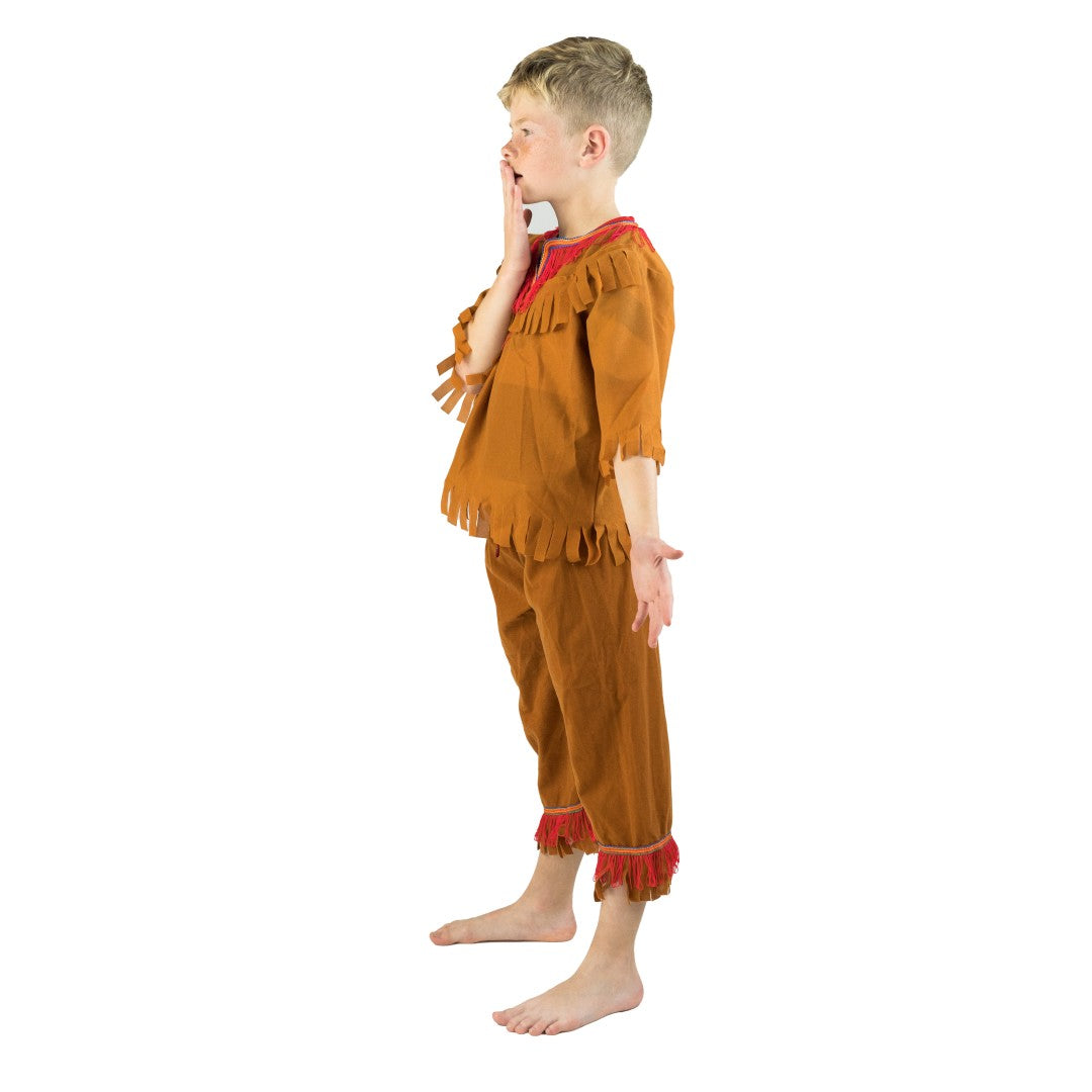 Kids Native American Fringed Costume