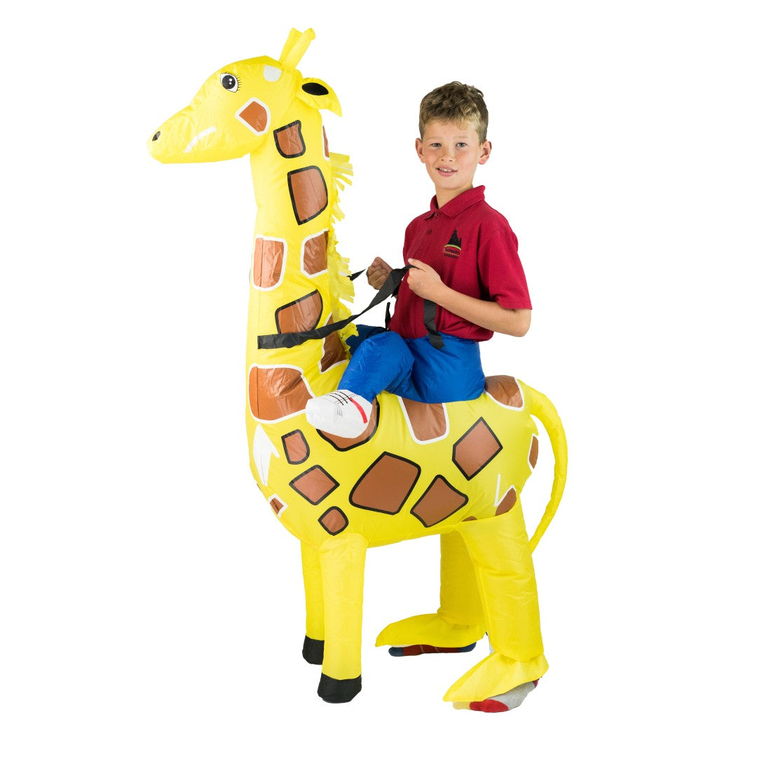 Kids Inflatable Giraffe Costume - Bodysocks UK