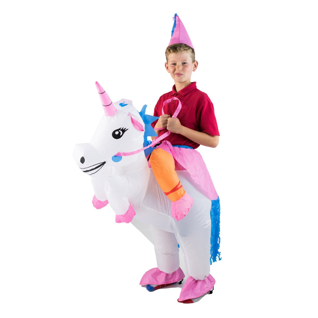 Kids Inflatable Unicorn Costume - Bodysocks UK