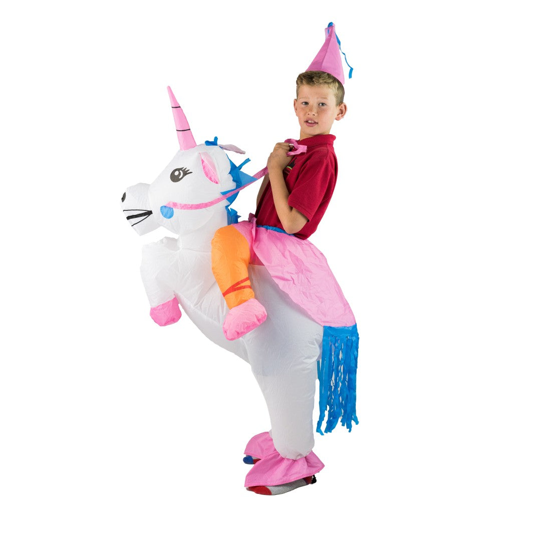 Kids Inflatable Unicorn Costume - Bodysocks UK