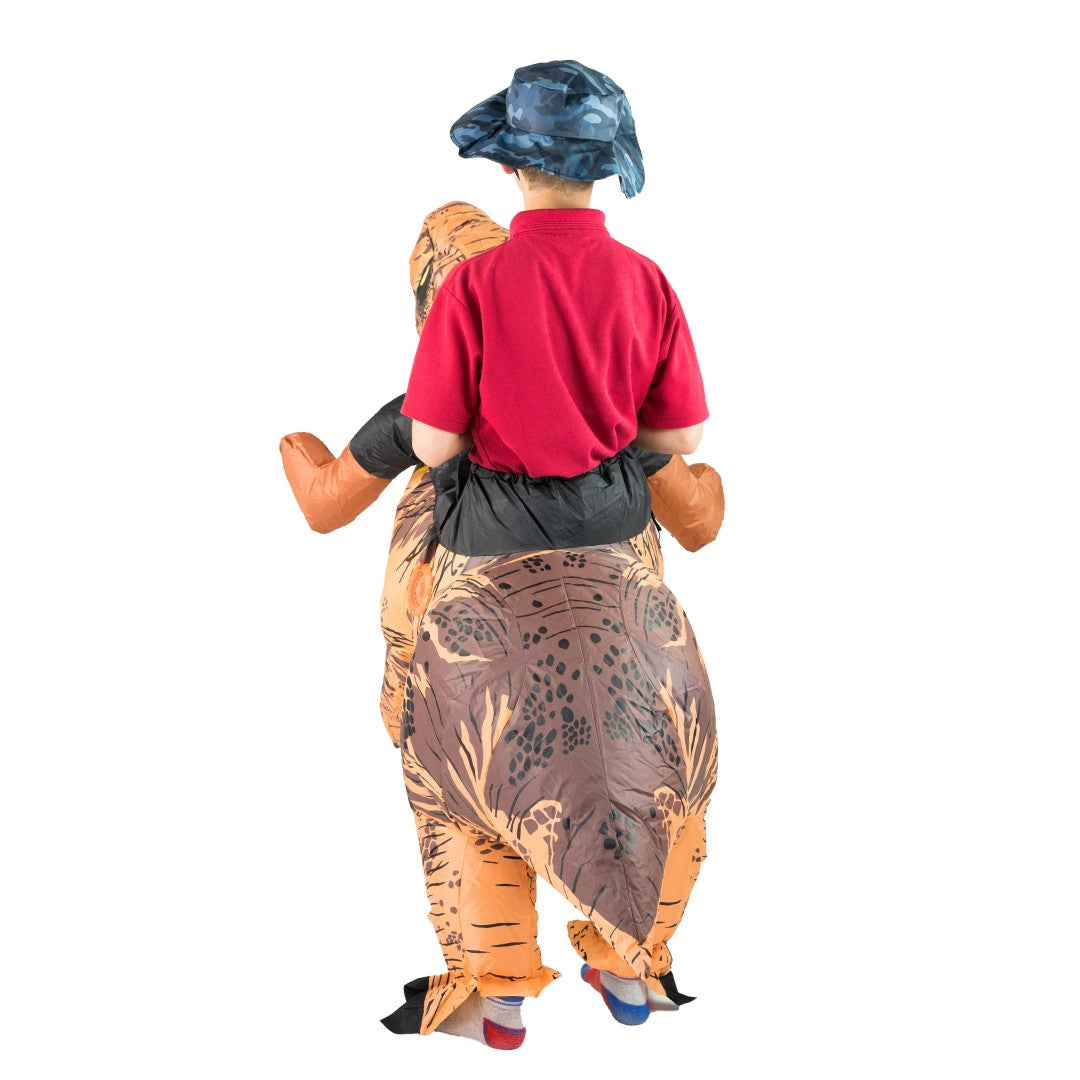 Kids Deluxe Inflatable Dinosaur Costume - Bodysocks UK