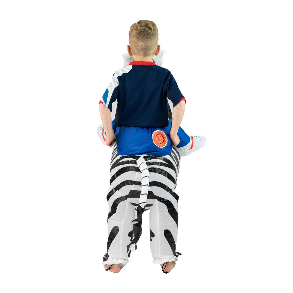 Kids Inflatable Zebra Costume - Bodysocks UK