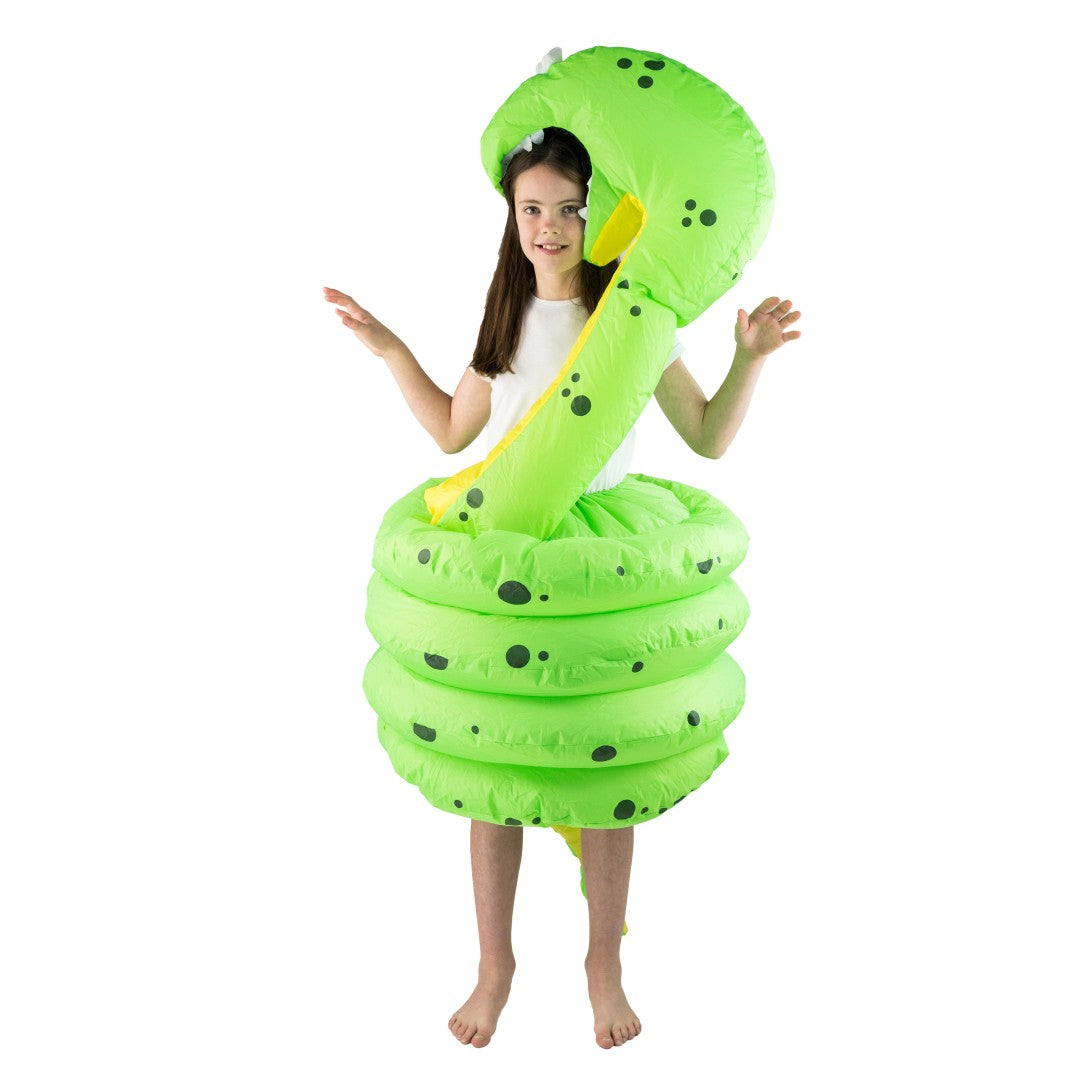 Kids Inflatable Snake Costume - Bodysocks UK