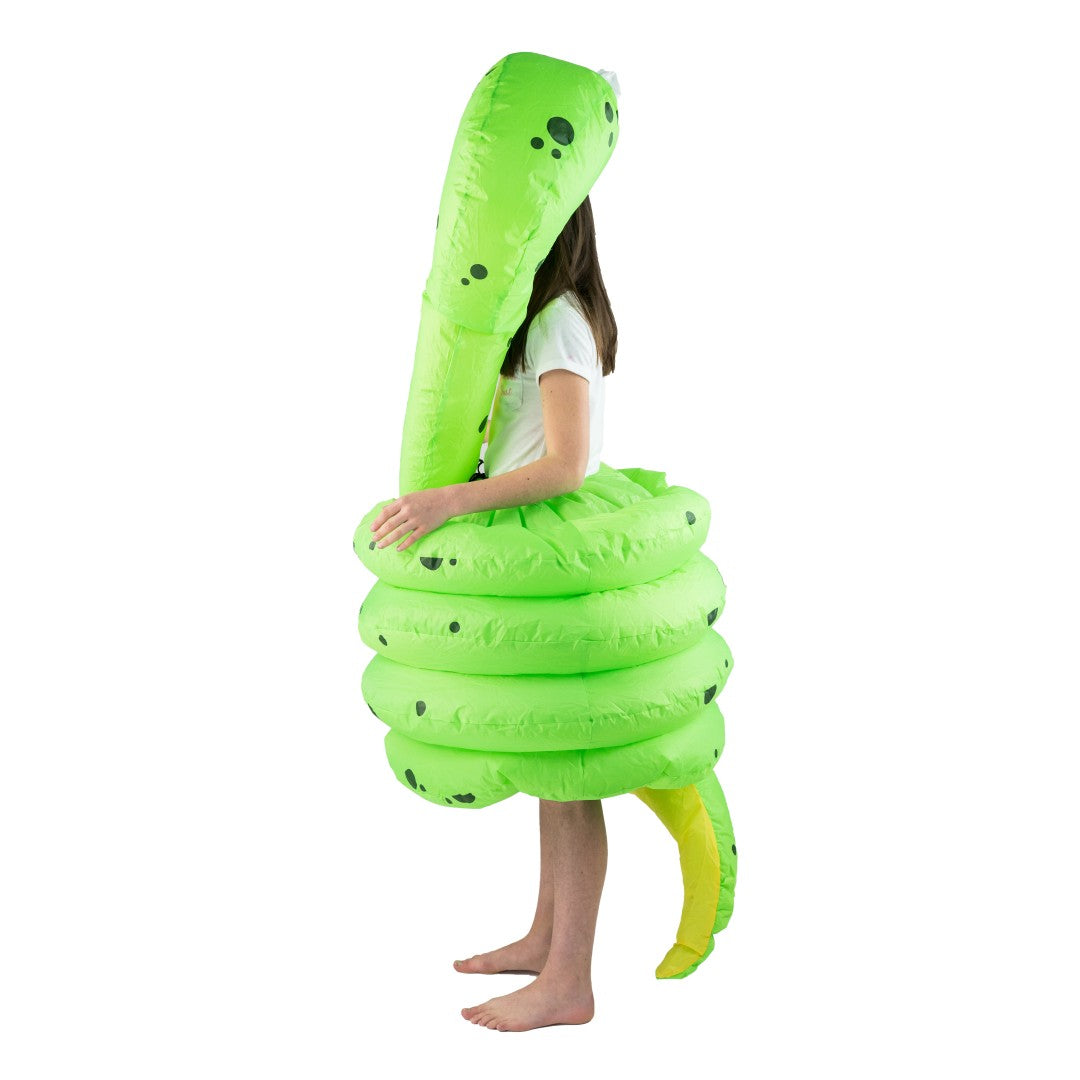 Kids Inflatable Snake Costume - Bodysocks UK