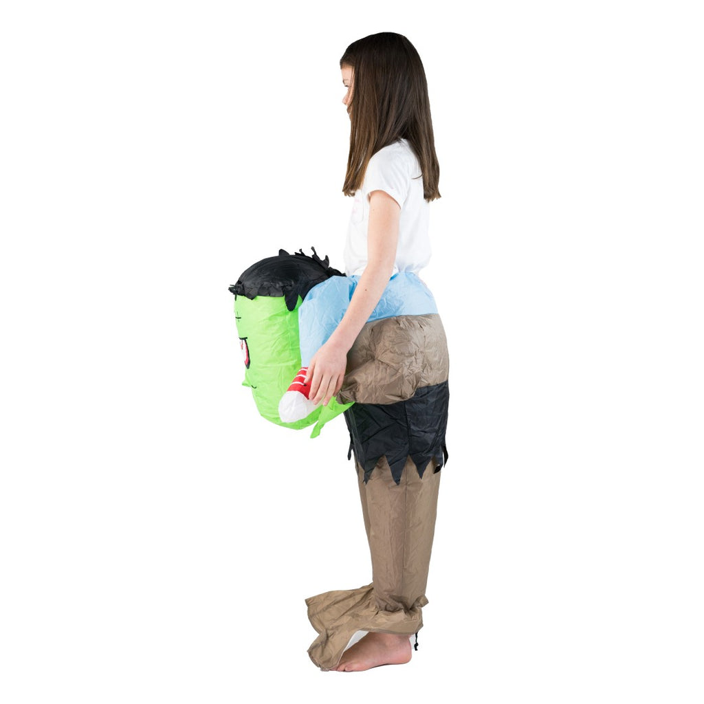 Kids Inflatable Lift You Up Frankenstein Costume - Bodysocks UK