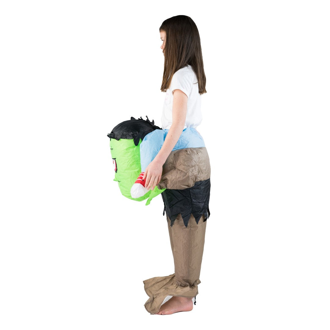 Kids Inflatable Lift You Up Frankenstein Costume - Bodysocks UK