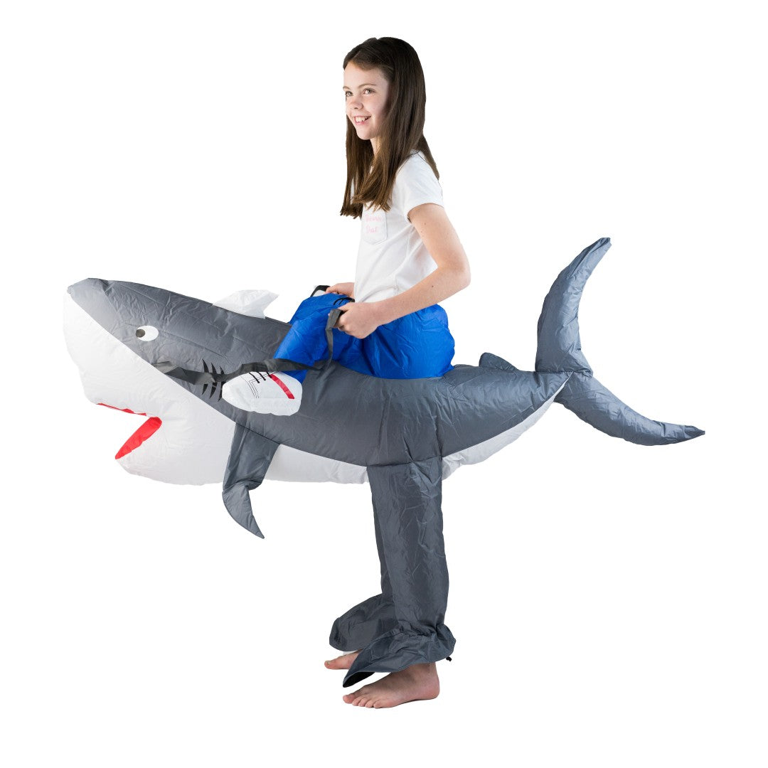 Kids Inflatable Shark Costume