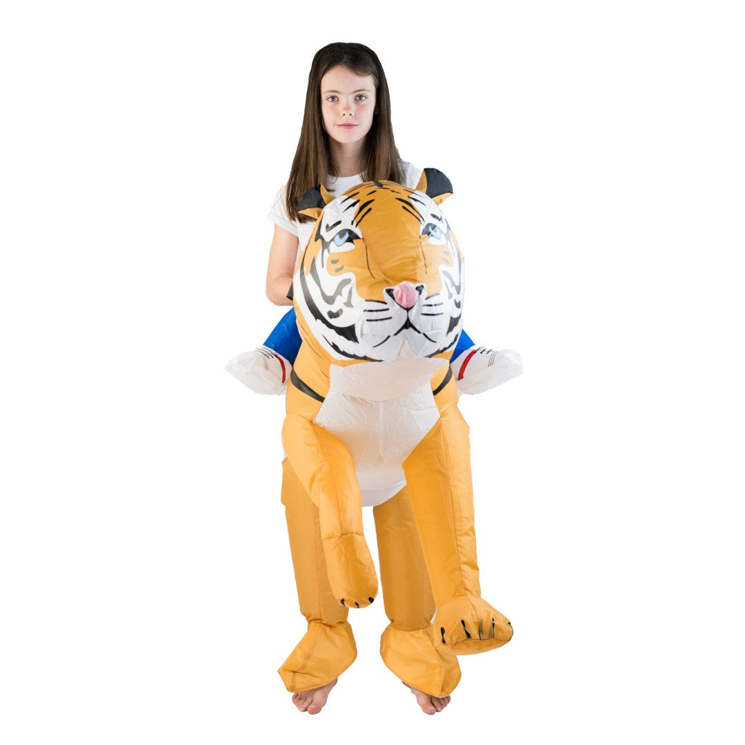 Kids Inflatable Tiger Costume - Bodysocks UK