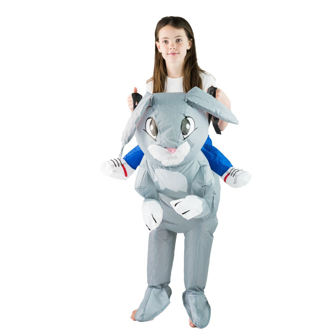 Kids Inflatable Rabbit Costume - Bodysocks UK