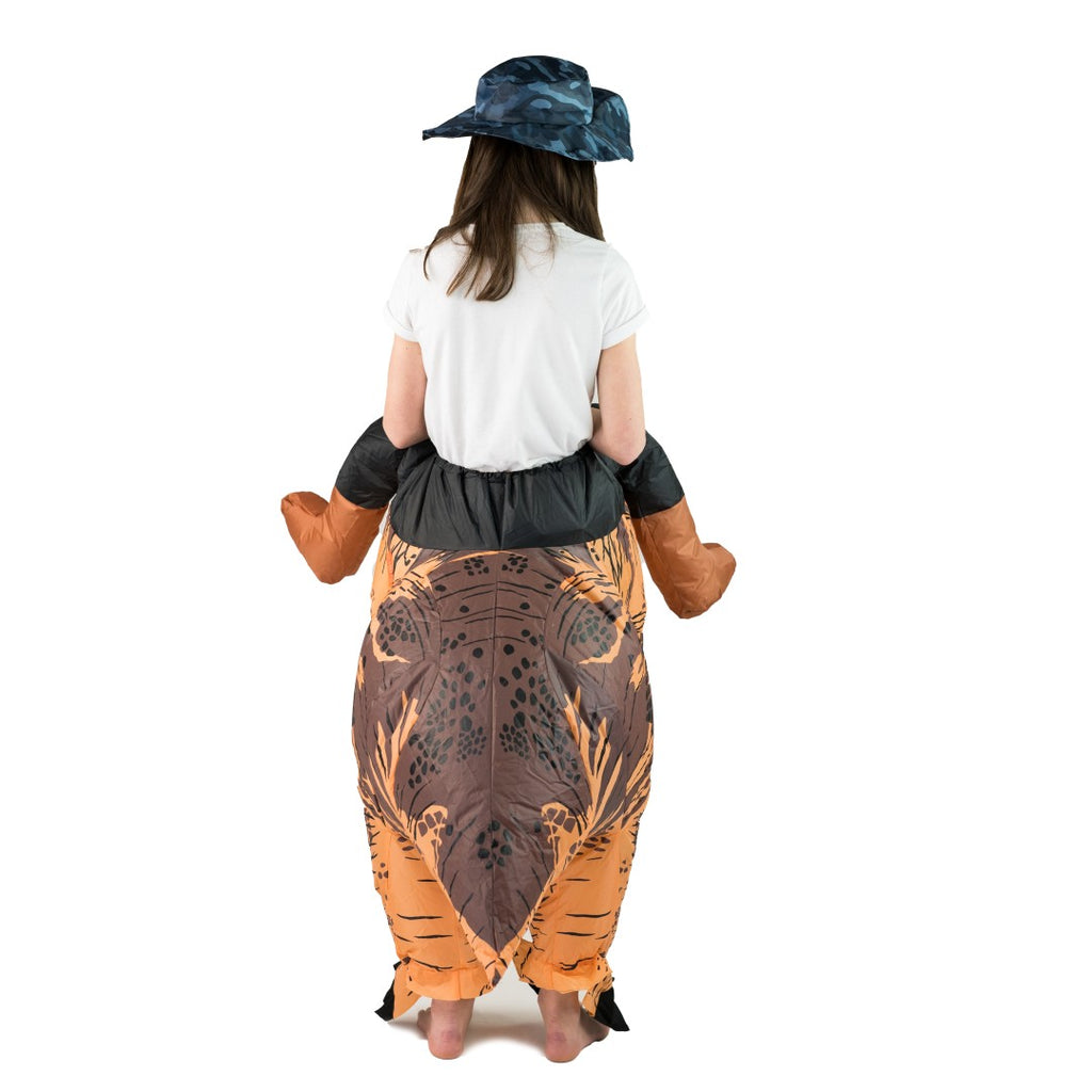 Kids Deluxe Inflatable Dinosaur Costume - Bodysocks UK