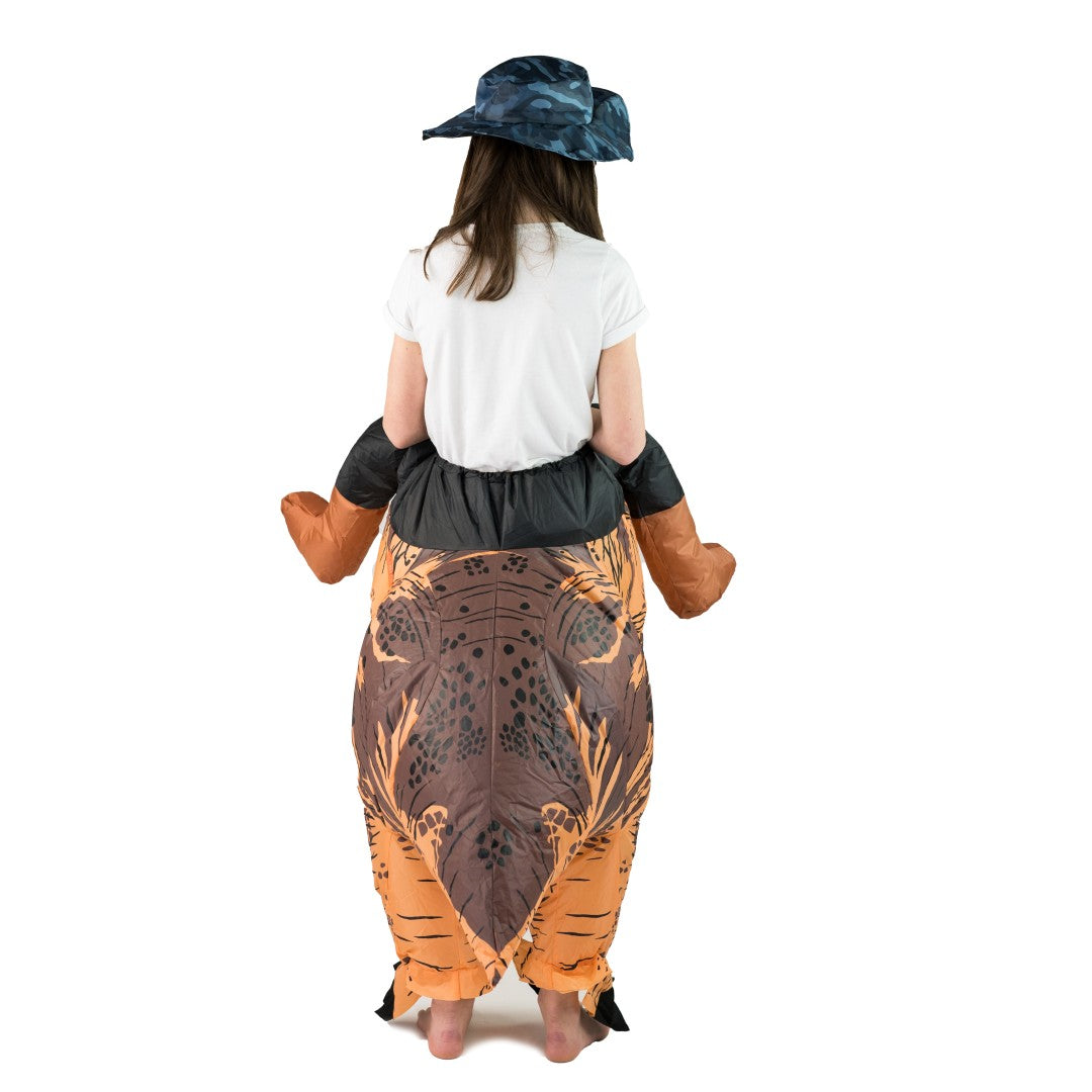 Kids Deluxe Inflatable Dinosaur Costume - Bodysocks UK