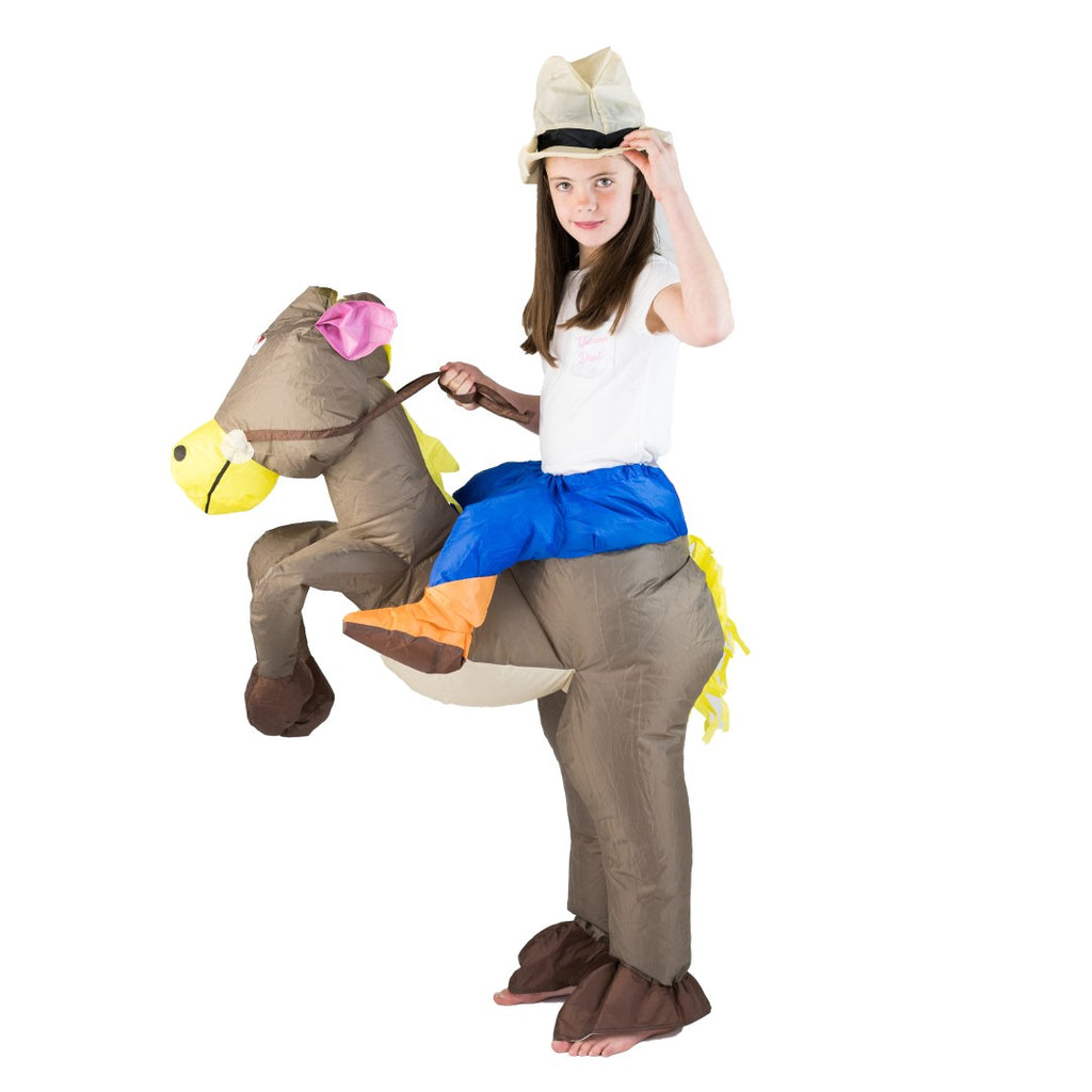 Kids Inflatable Cowboy Costume - Bodysocks UK