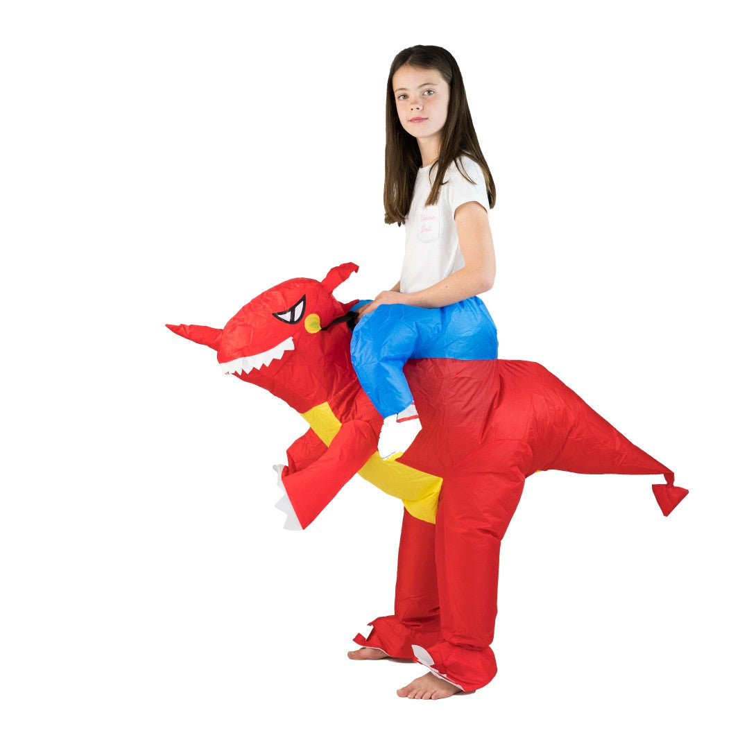 Kids Inflatable Dragon Costume - Bodysocks UK