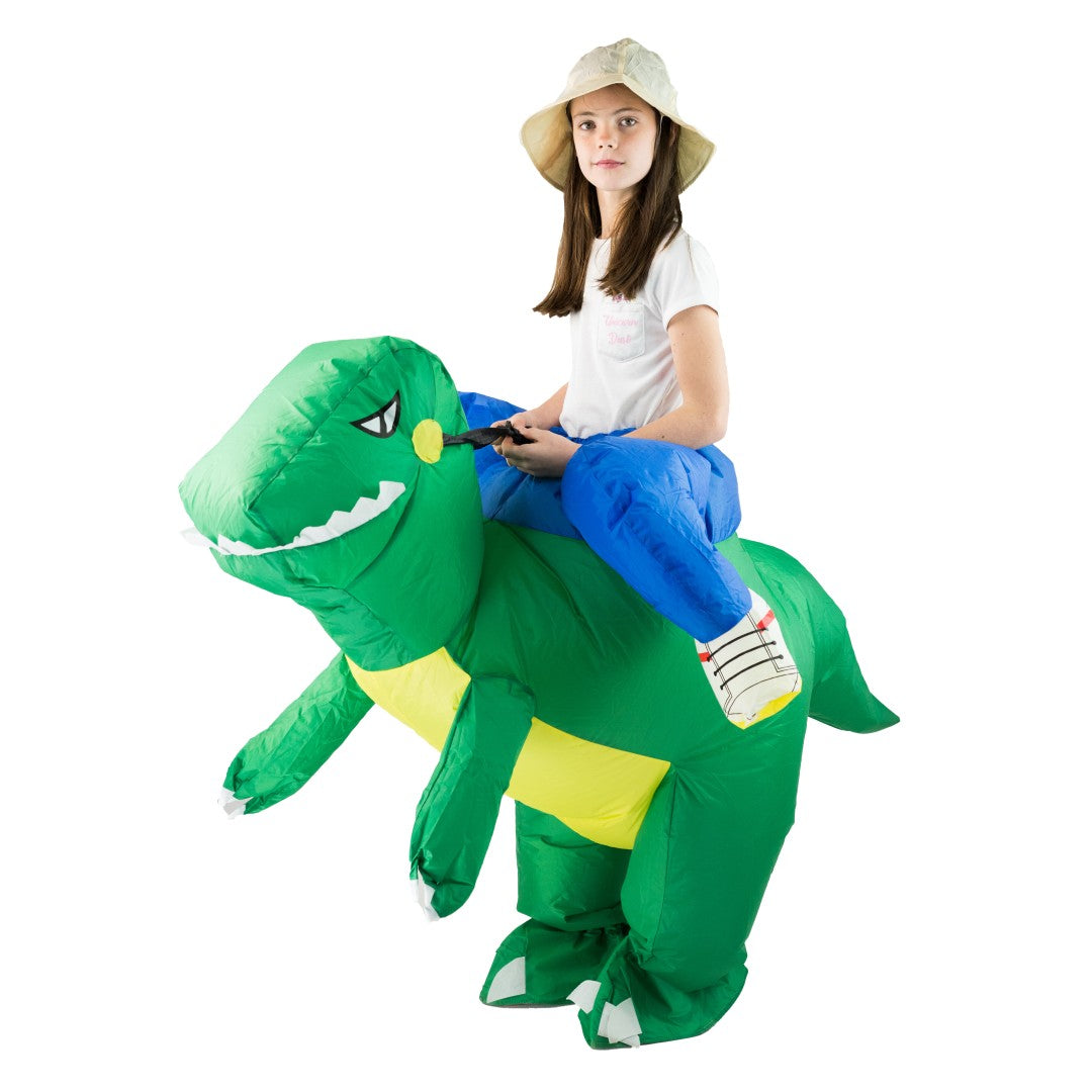 Kids Inflatable Dinosaur Costume - Bodysocks UK