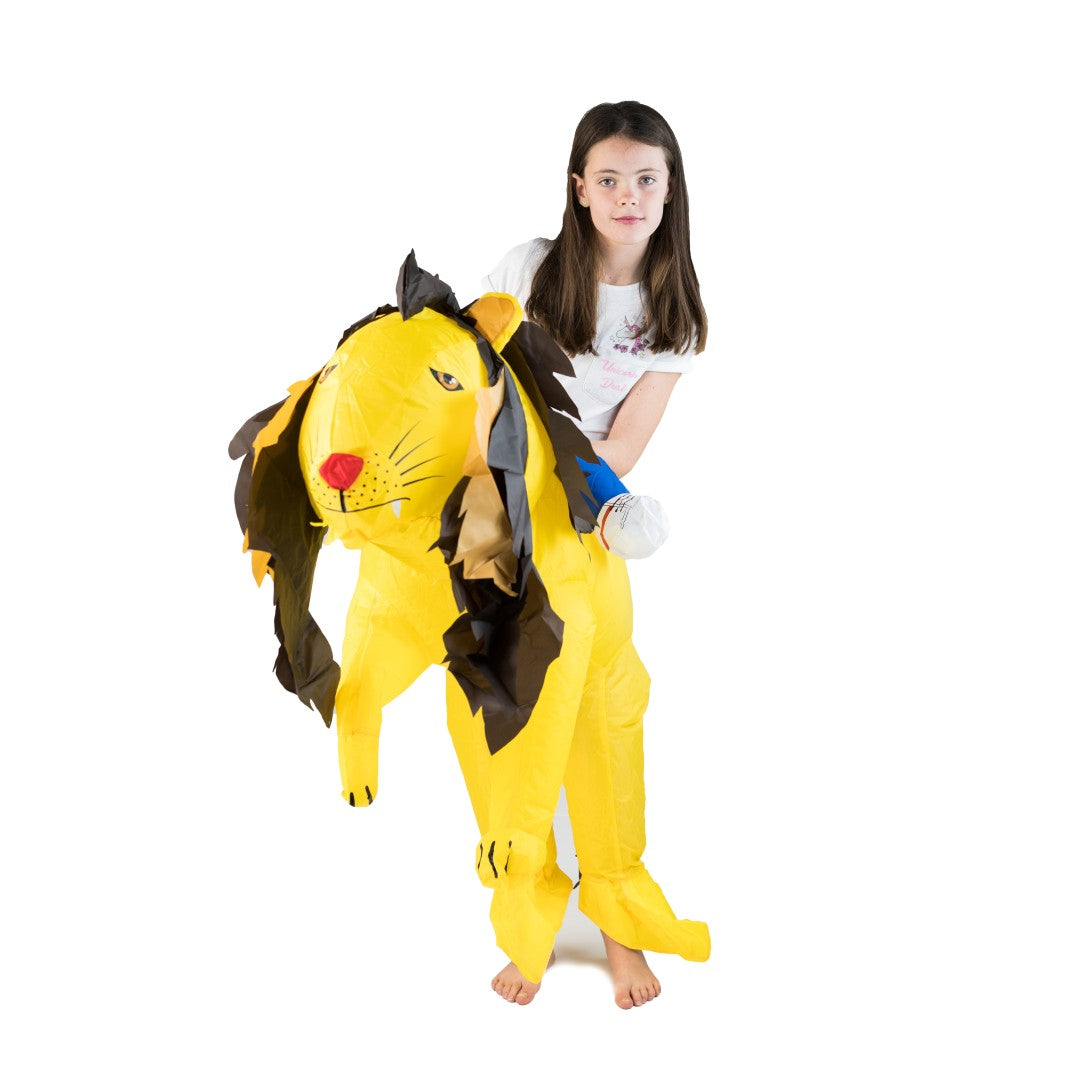 Kids Inflatable Lion Costume - Bodysocks UK