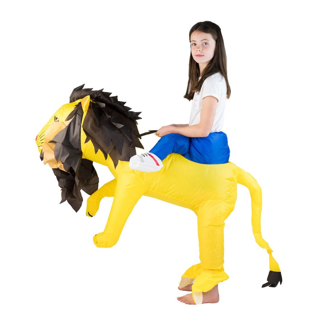 Kids Inflatable Lion Costume - Bodysocks UK