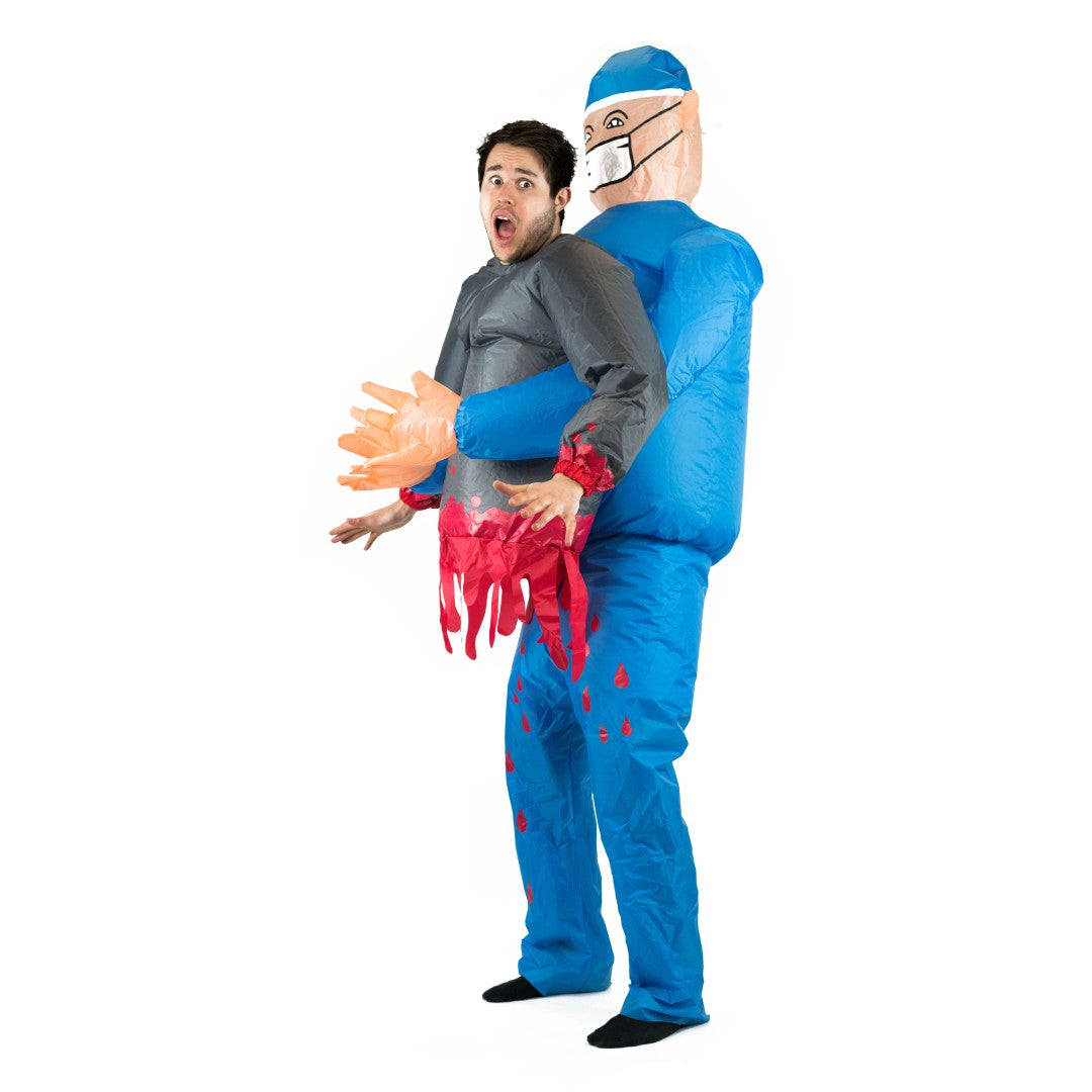 Inflatable Lift You Up Doctor Costume - Bodysocks UK