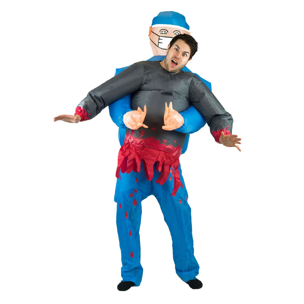 Inflatable Lift You Up Doctor Costume - Bodysocks UK