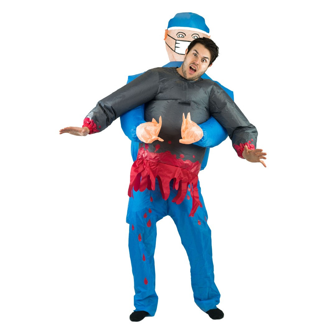 Inflatable Lift You Up Doctor Costume - Bodysocks UK