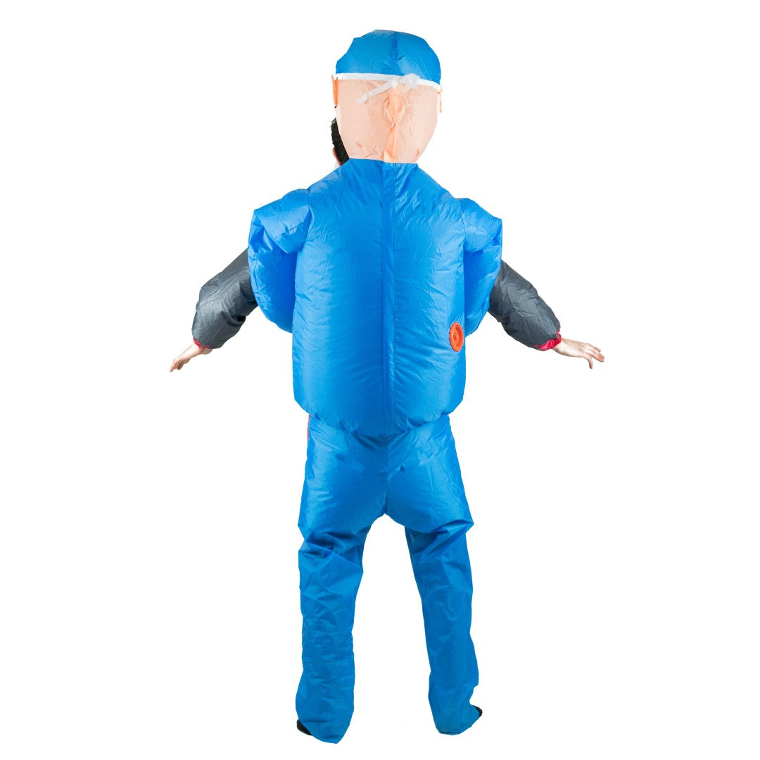Inflatable Lift You Up Doctor Costume - Bodysocks UK