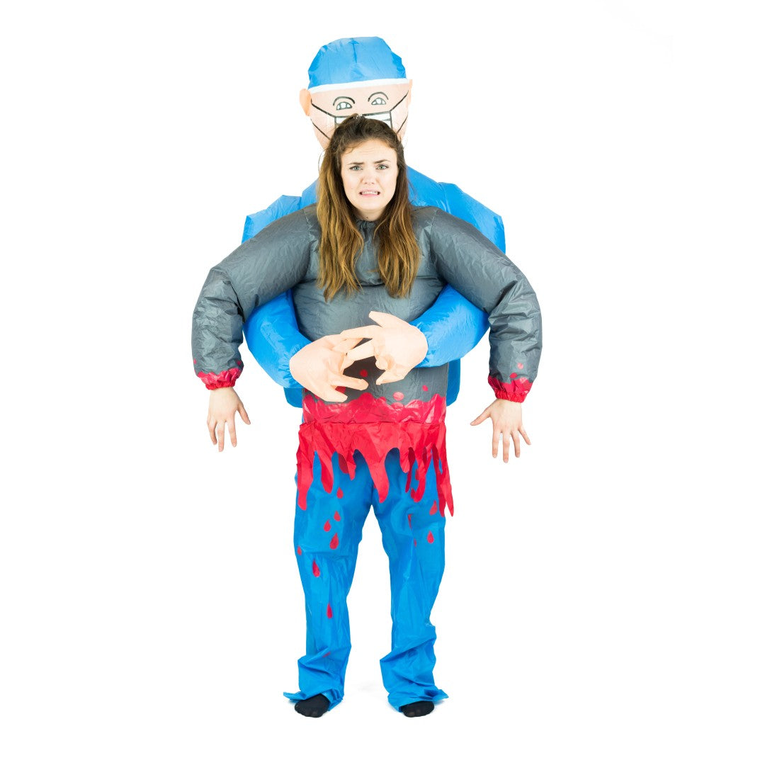 Inflatable Lift You Up Doctor Costume - Bodysocks UK
