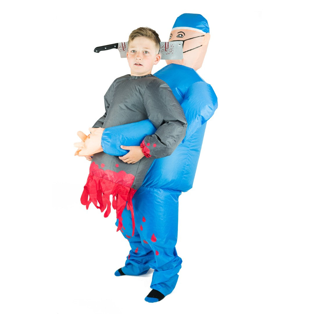 Kids Inflatable Lift You Up Doctor Costume - Bodysocks UK