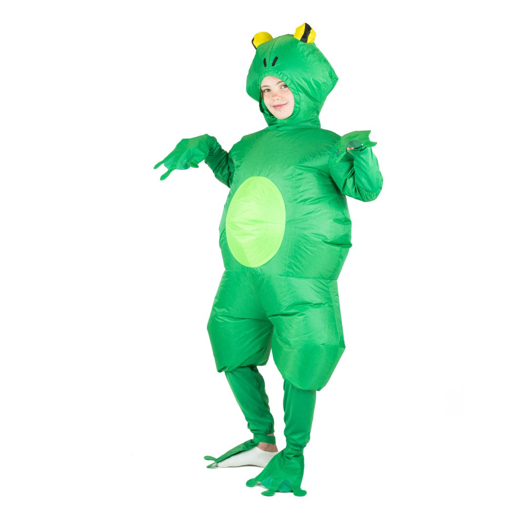 Kids Inflatable Frog Costume - Bodysocks UK