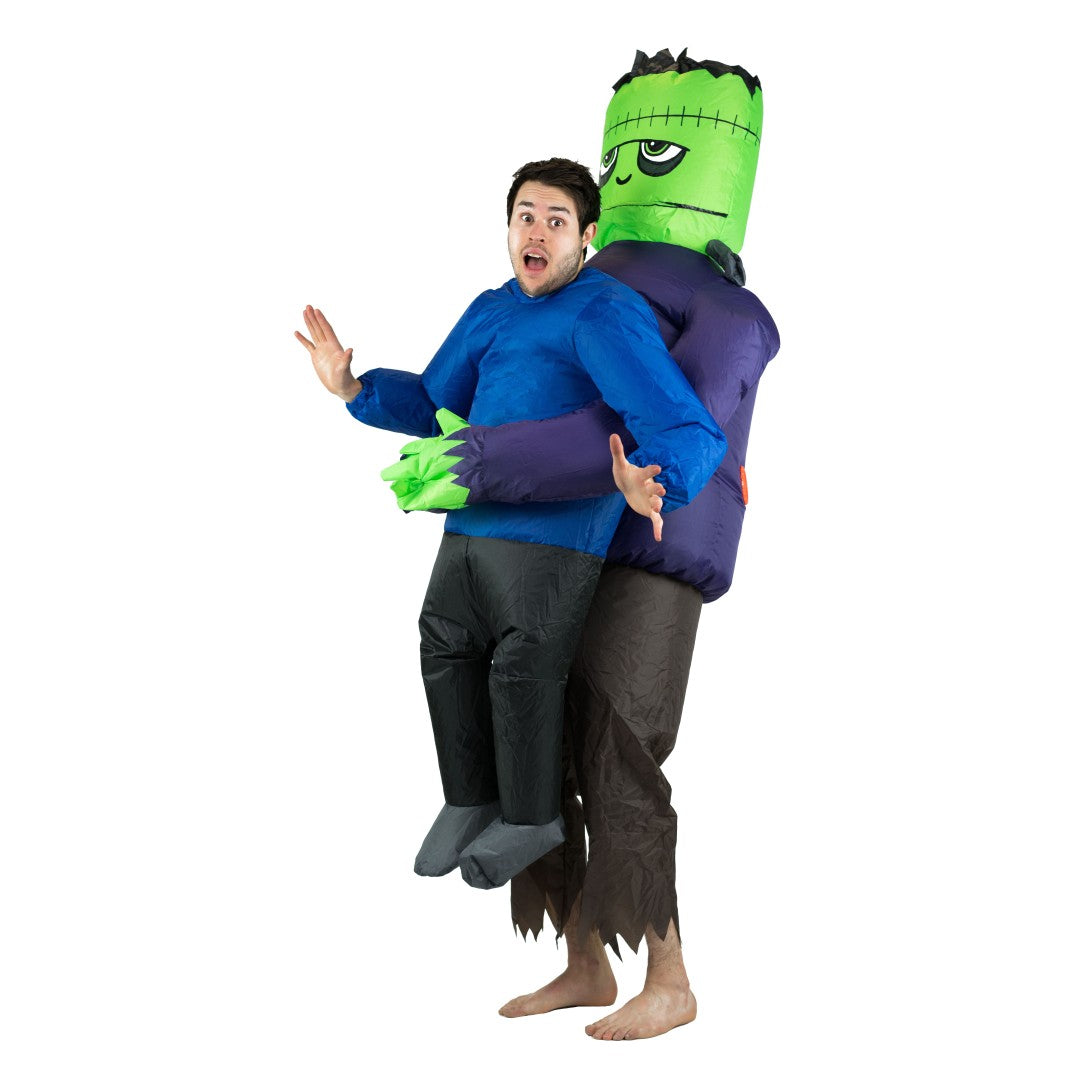 Inflatable Lift You Up Frankenstein's Hostage Costume - Bodysocks UK