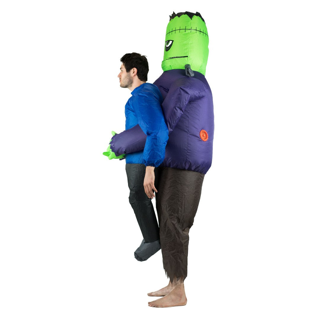 Inflatable Lift You Up Frankenstein's Hostage Costume - Bodysocks UK