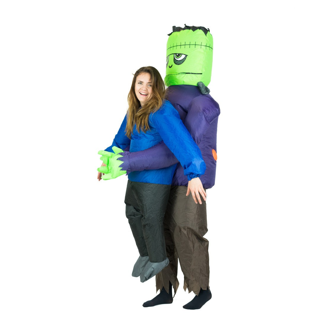 Inflatable Lift You Up Frankenstein's Hostage Costume - Bodysocks UK
