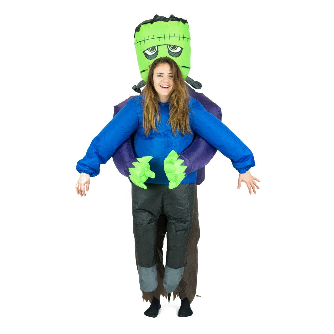 Inflatable Lift You Up Frankenstein's Hostage Costume - Bodysocks UK