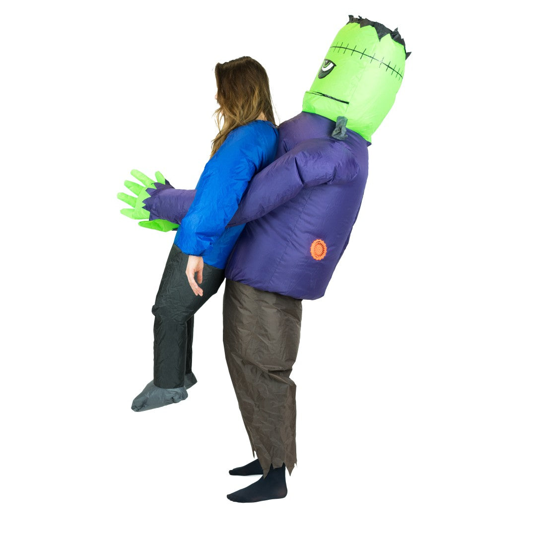 Inflatable Lift You Up Frankenstein's Hostage Costume - Bodysocks UK