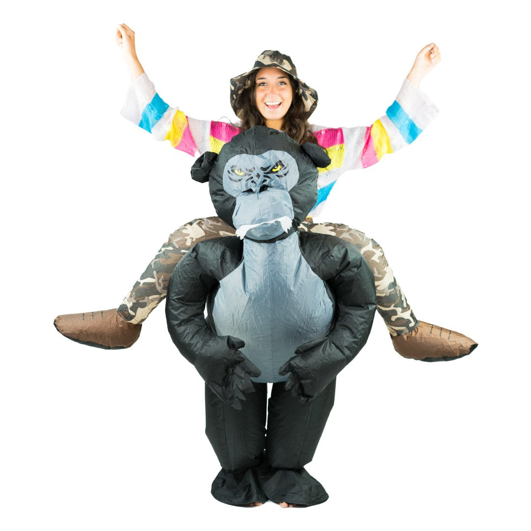 Inflatable Gorilla Costume - Bodysocks UK
