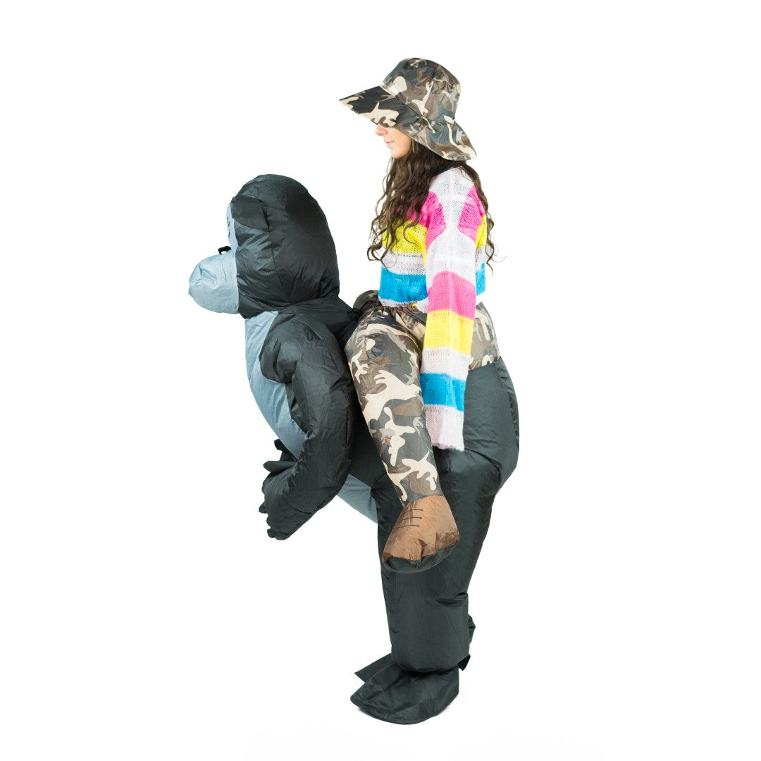 Inflatable Gorilla Costume - Bodysocks UK